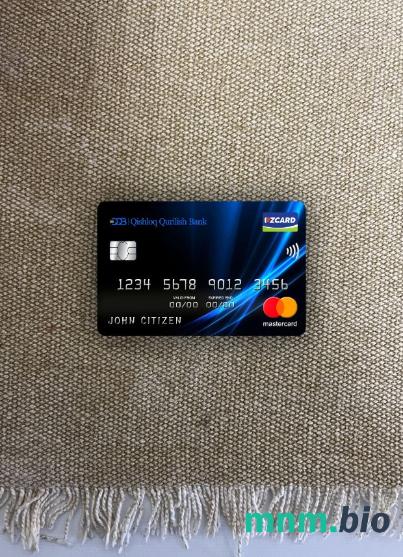 Uzbekistan Qishloq Qurilish bank wygląd zdjęcia mastercard skan PSD + zdjęcie